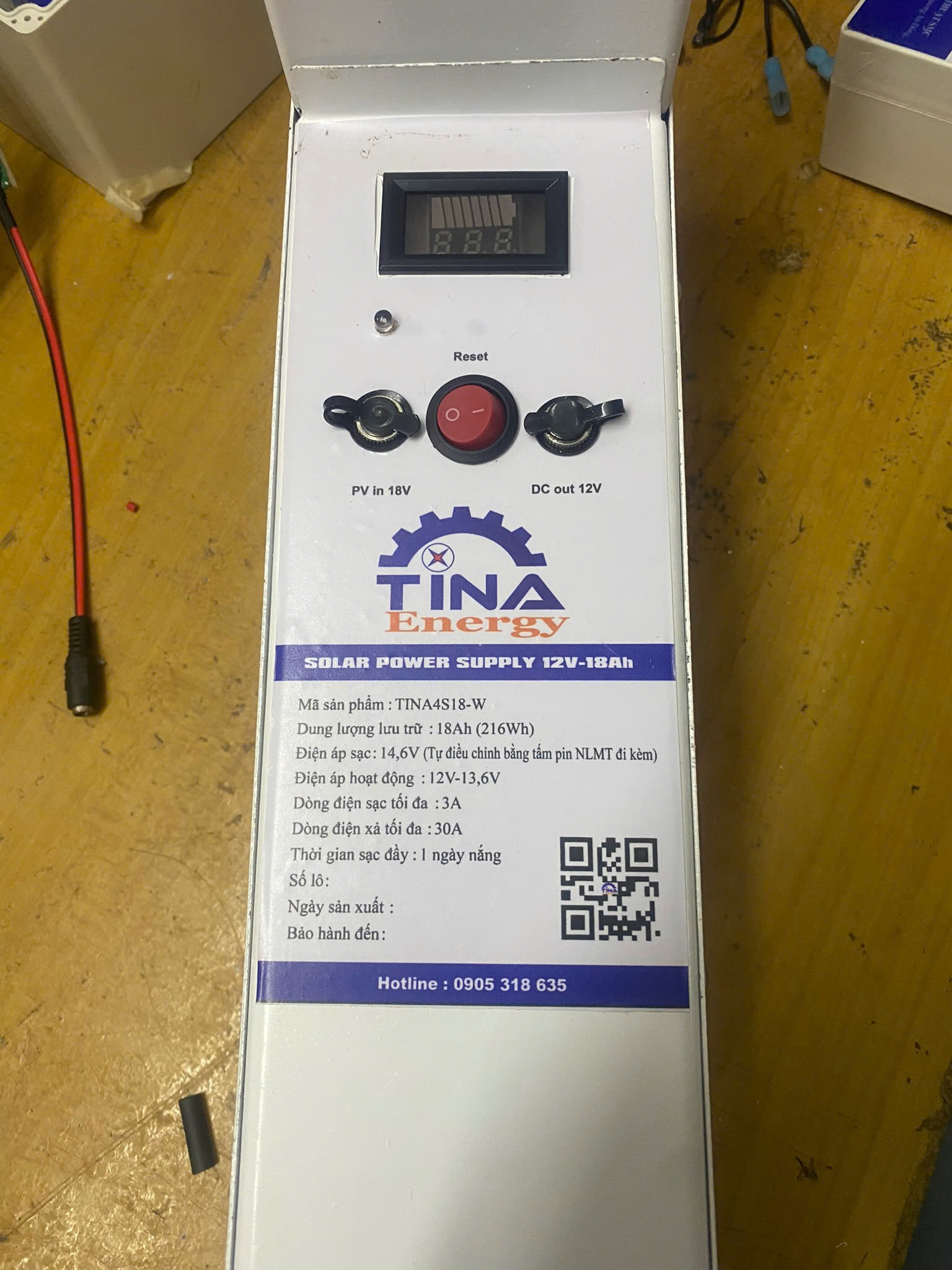 Pin lithium 12,8V - 200Ah